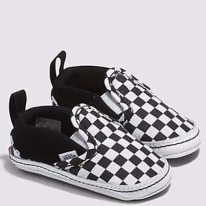 Infant Slip On Checker Vans | Size 3